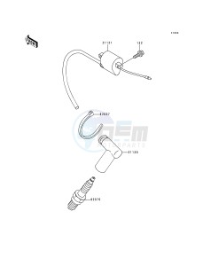 KX 80 R T [KX80] (R2-T3 BIG WHEEL) [KX 80 BIG WHEEL] drawing IGNITION COIL