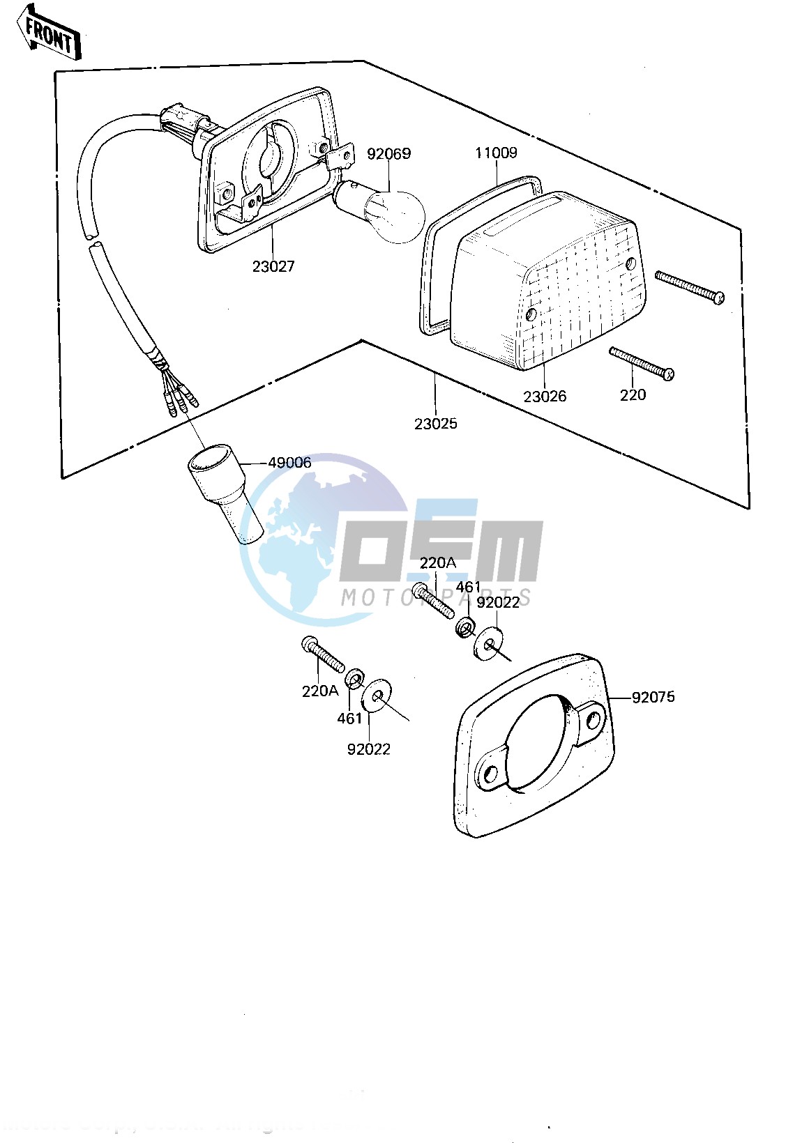 TAILLIGHT -- 81-82 A2_A3- -