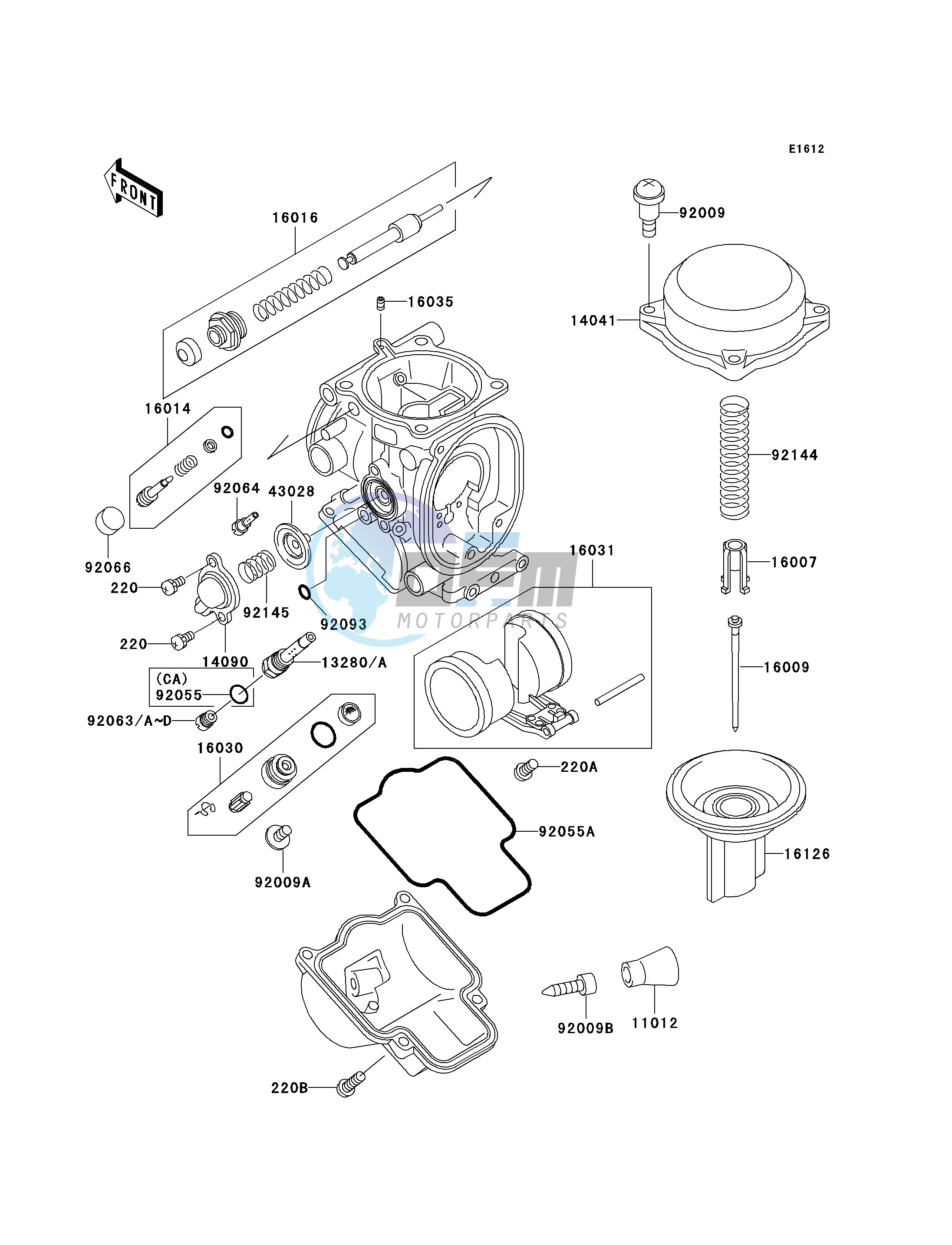 CARBURETOR PARTS