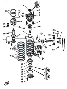 L200BETO drawing CRANKSHAFT--PISTON