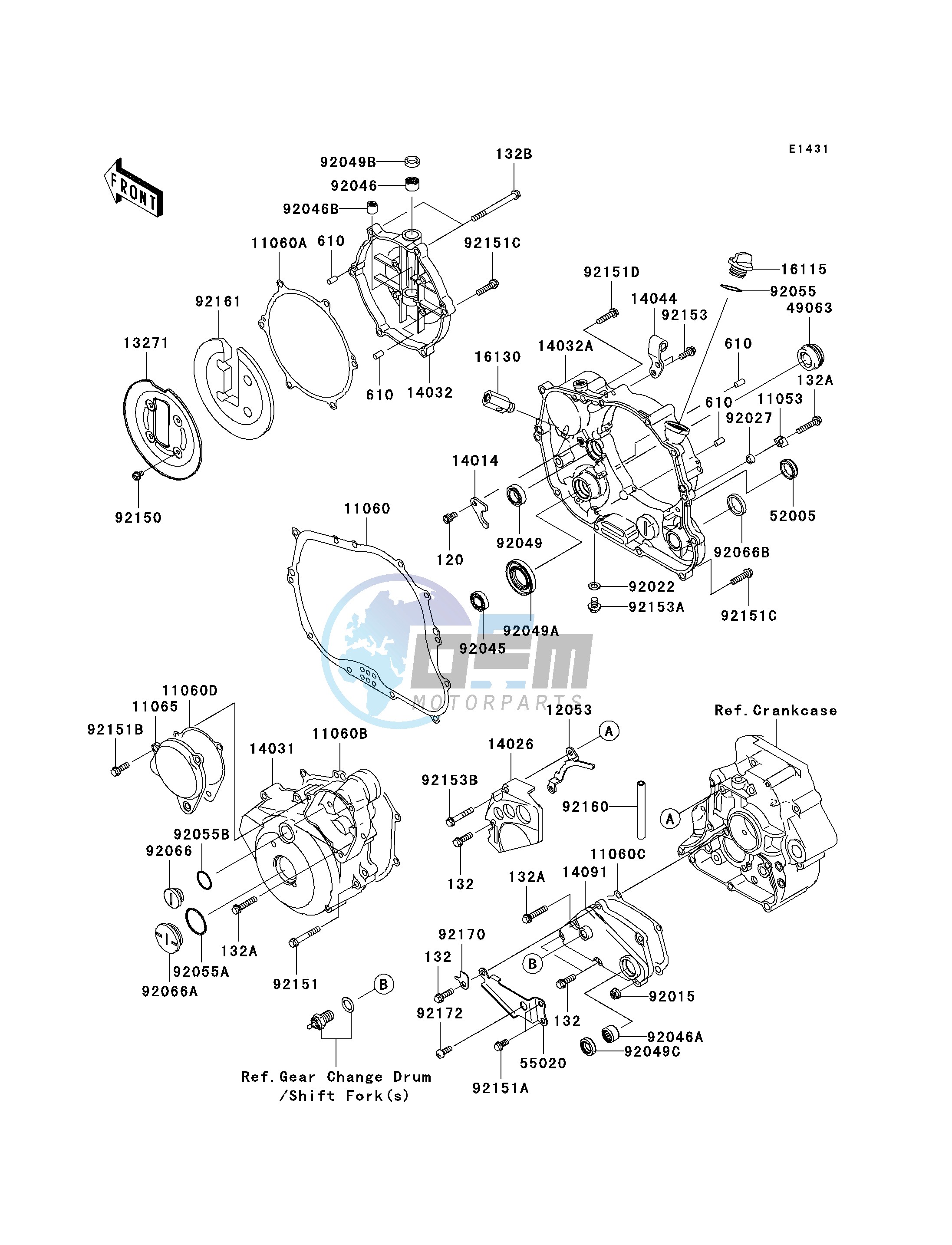 ENGINE COVER-- S- -