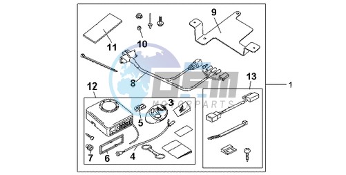 KIT ALARM SYS