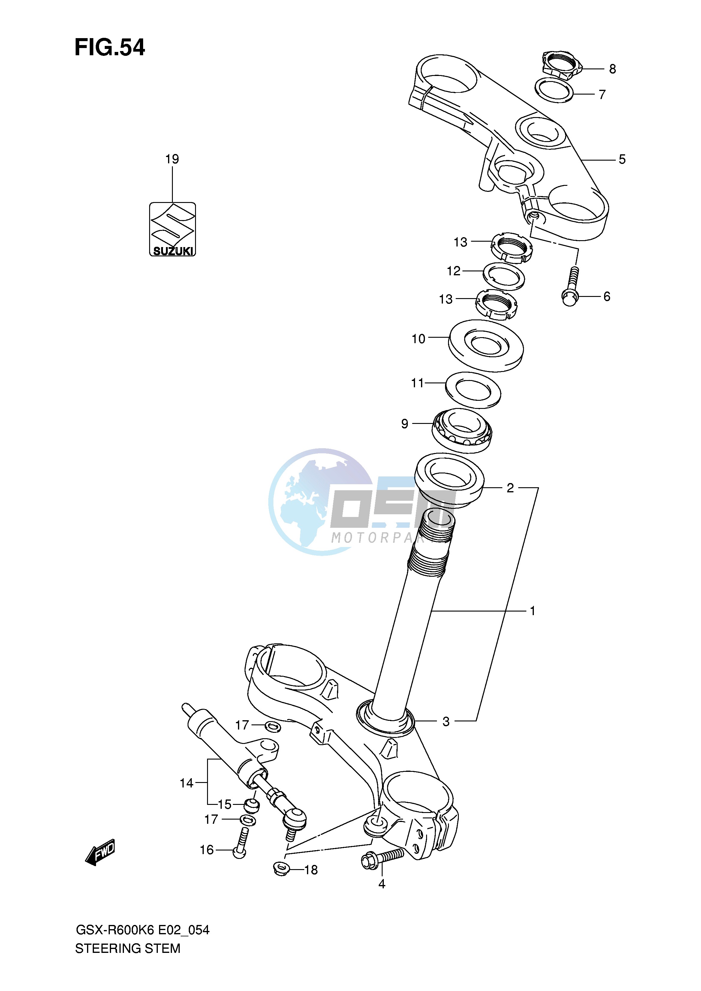 STEERING STEM