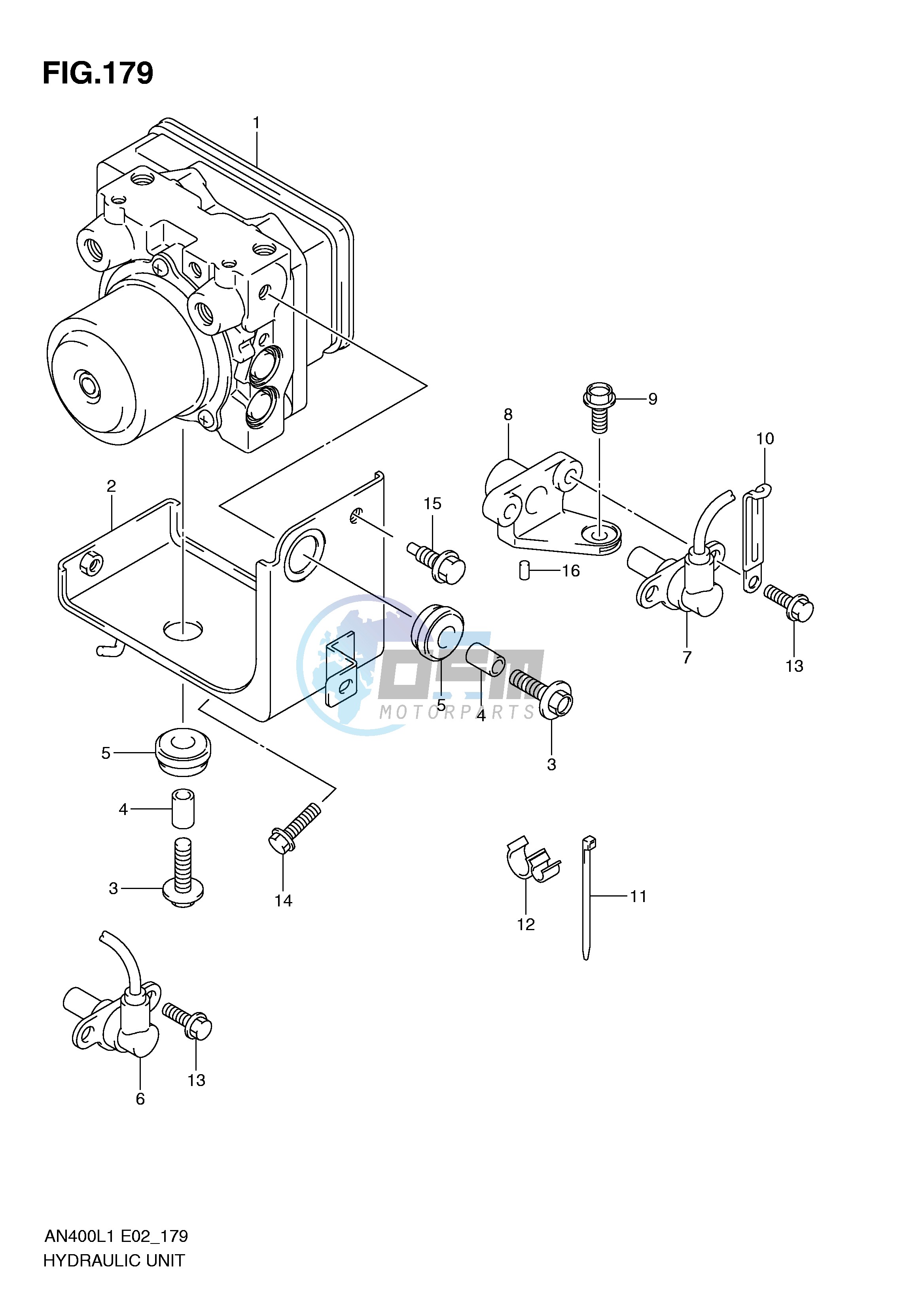 HYDRAULIC UNIT (AN400AL1 E19)