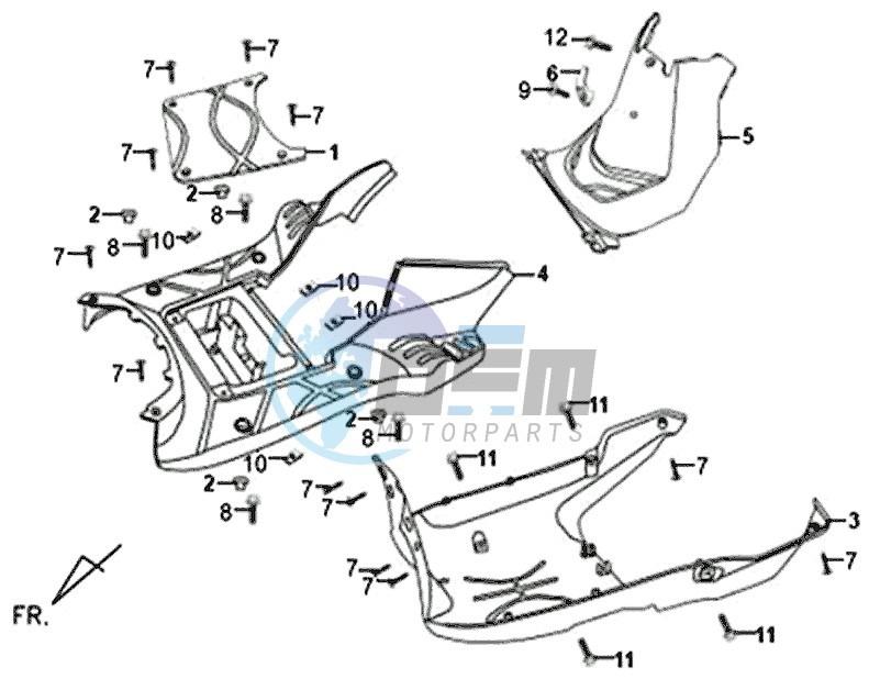 BOTTOM PLATE / FRAMECOWLING