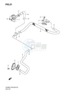 DL650 (E3-E28) V-Strom drawing 2ND AIR