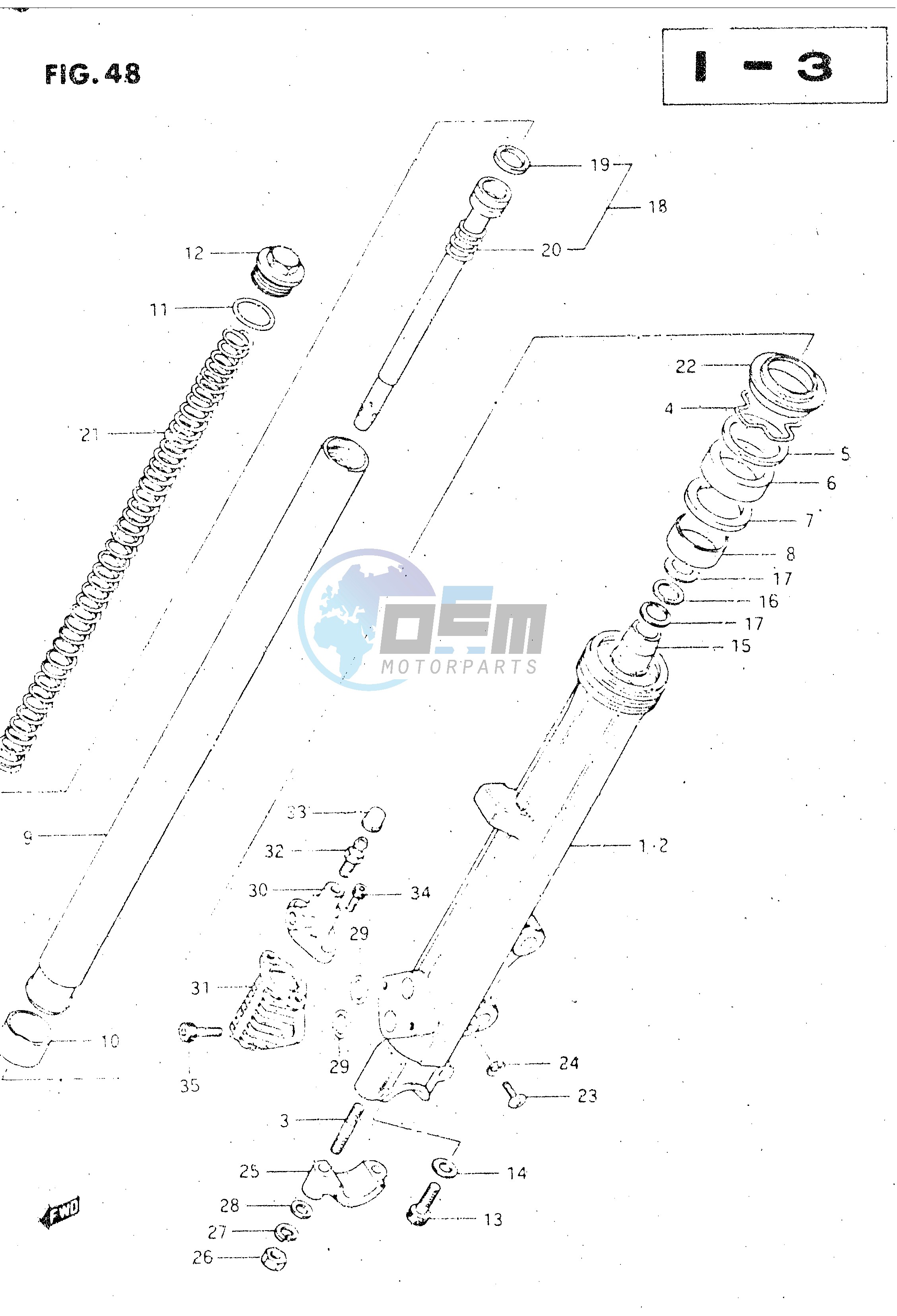 FRONT DAMPER (MODEL E)