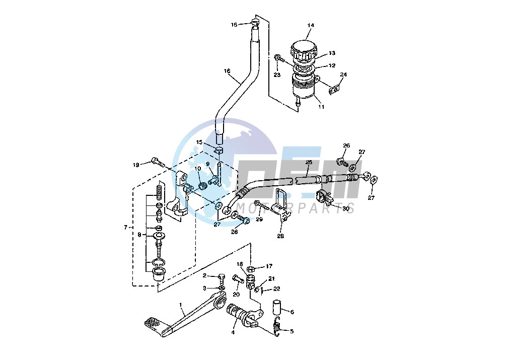 REAR MASTER CYLINDER