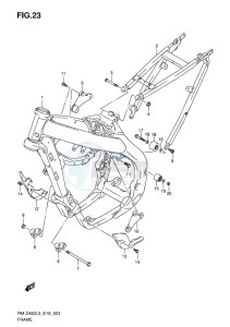 RM-Z450 EU drawing FRAME