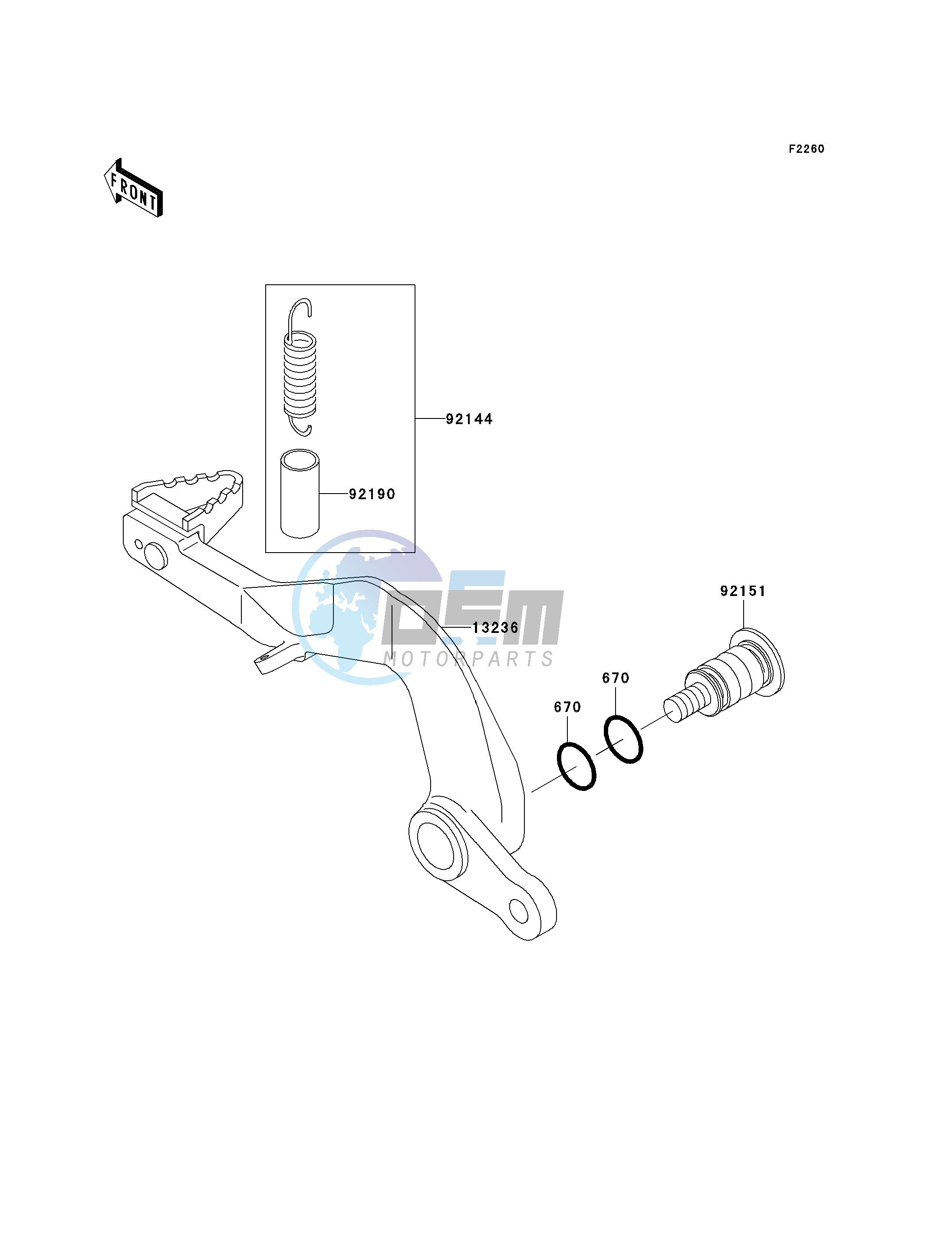 BRAKE PEDAL