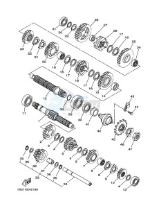 YFM700R (BCX8) drawing TRANSMISSION