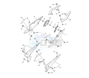 XJ6-NA ABS 600 drawing SIDE COVER