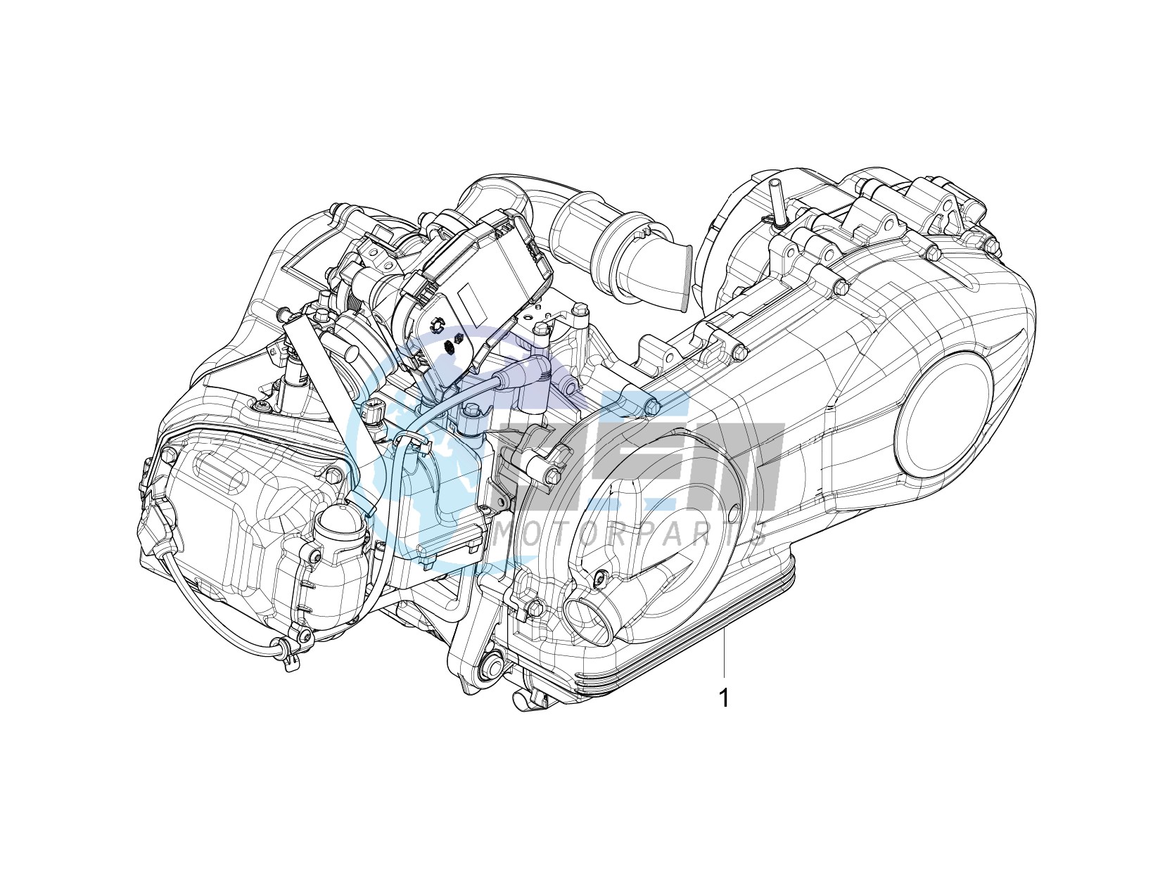 Engine, assembly