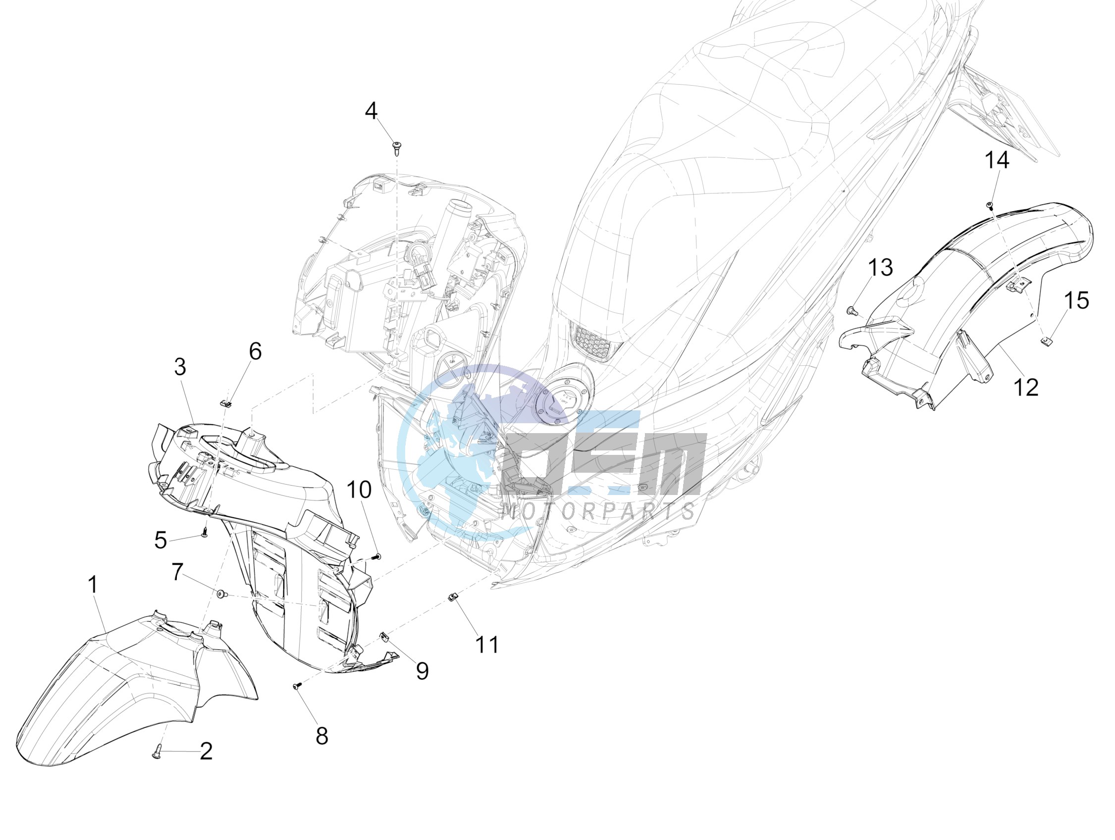 Wheel housing - Mudguard