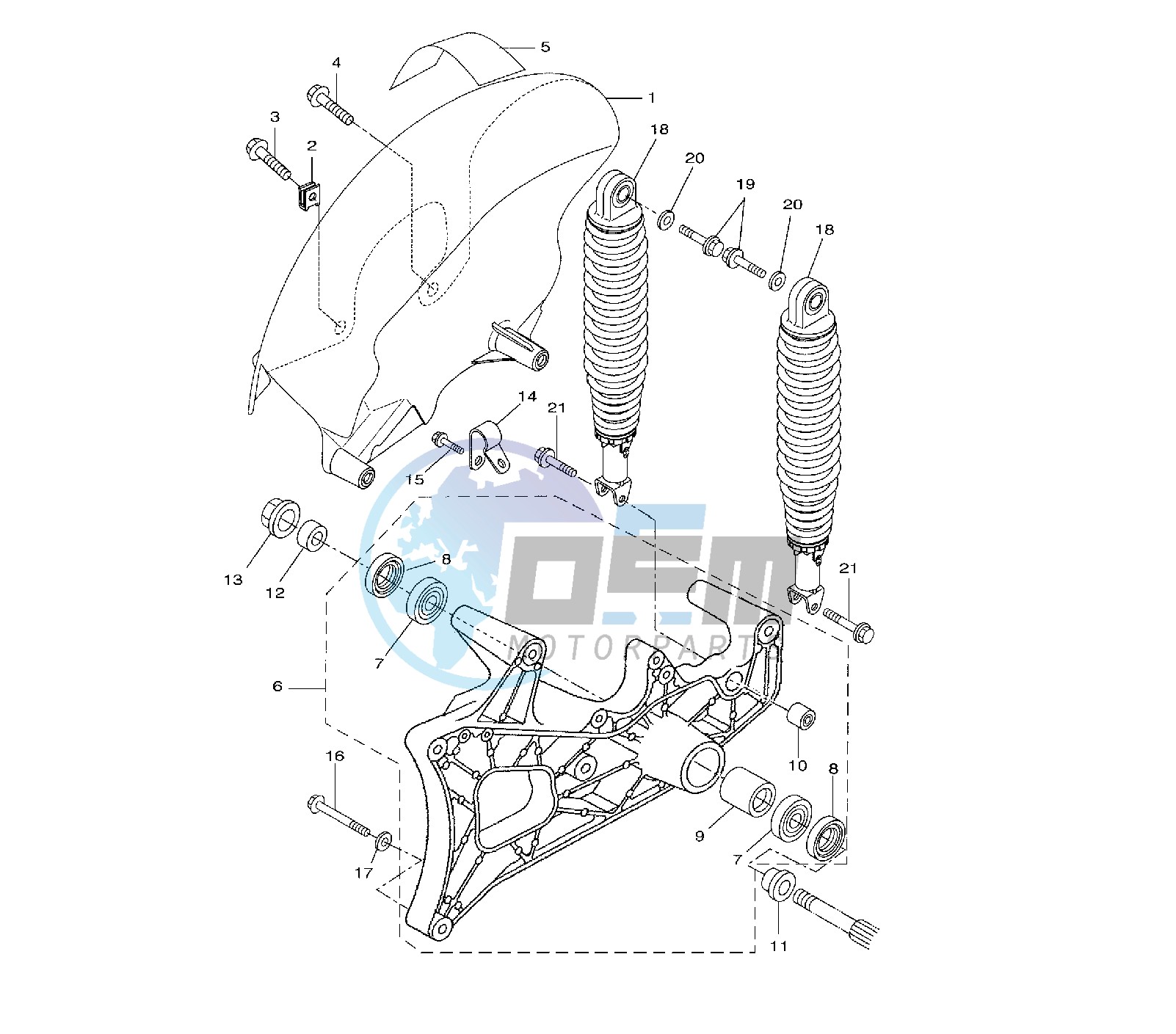 REAR SHOCK ABSORBER