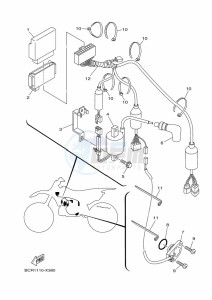 YZ250 (BCRG) drawing ELECTRICAL 1