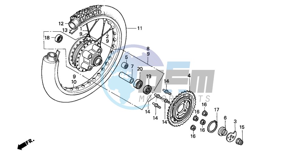 REAR WHEEL