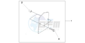 VT1100D2 drawing BACKREST TRIM