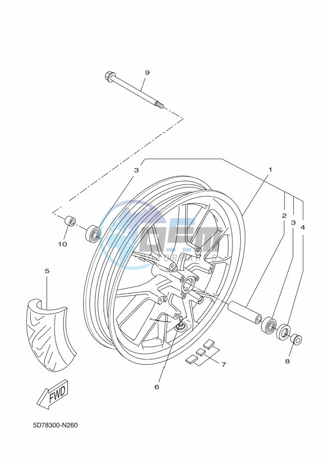 FRONT WHEEL