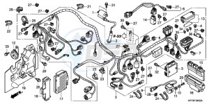 TRX420FAC drawing WIRE HARNESS