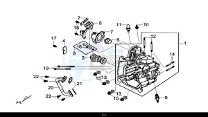 MAXSYM 600 I ABS EXECUTIVE (LX60A4-EU) (E4) (L7-M0) drawing CYLINDER COMP.