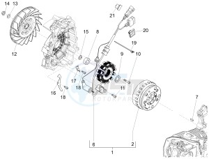 FLY 150 (NAFTA) drawing Flywheel magneto