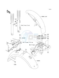 EJ 650 A [W650] (A2-A4 A4 CAN ONLY) W650 drawing FENDERS