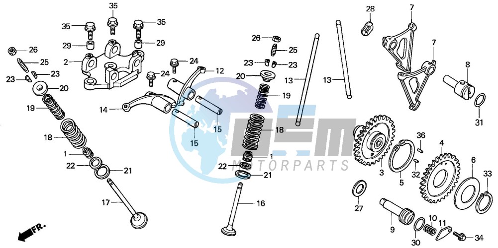 CAMSHAFT/VALVE (2)