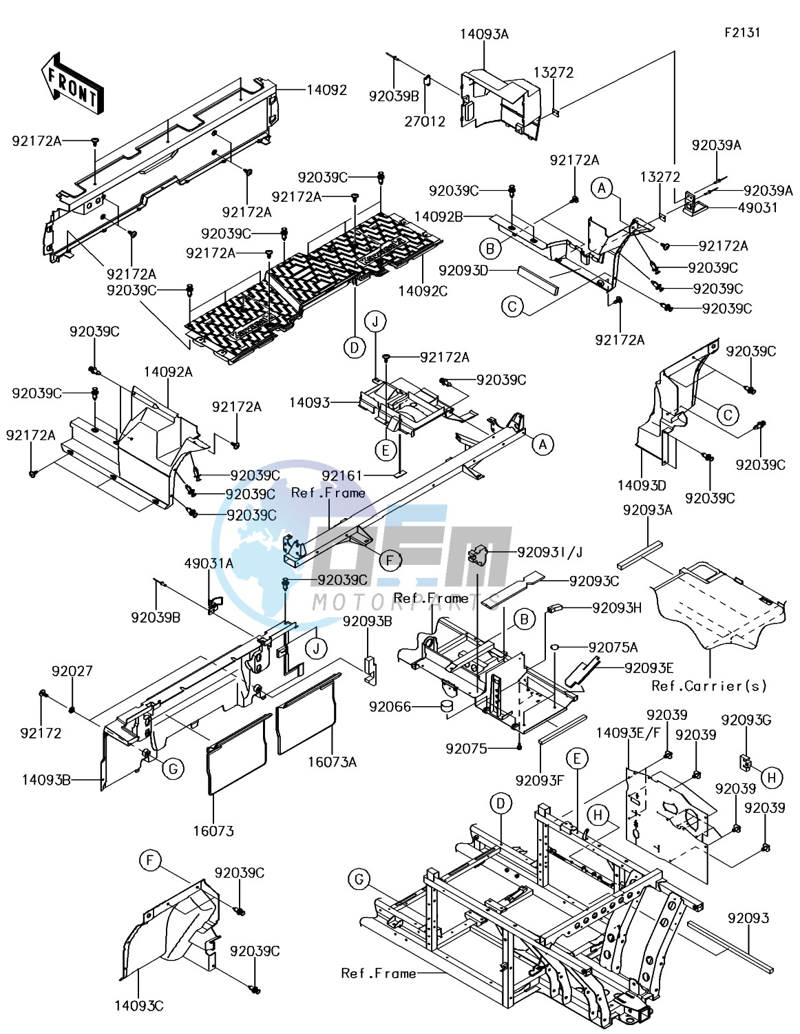 Frame Fittings(Rear)