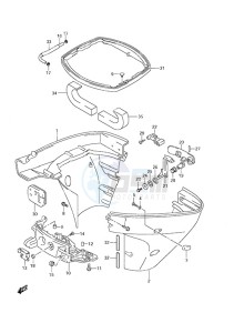 DF 25 V-Twin drawing Side Cover