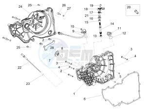 RSV4 1000 Racing Factory E4 ABS (EMEA, LATAM) drawing Clutch cover