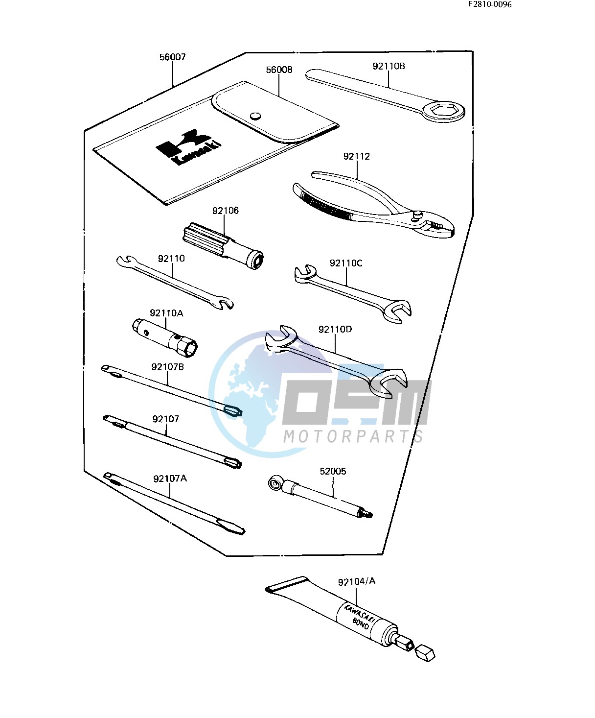 OWNER TOOLS -- KE125-A9- -