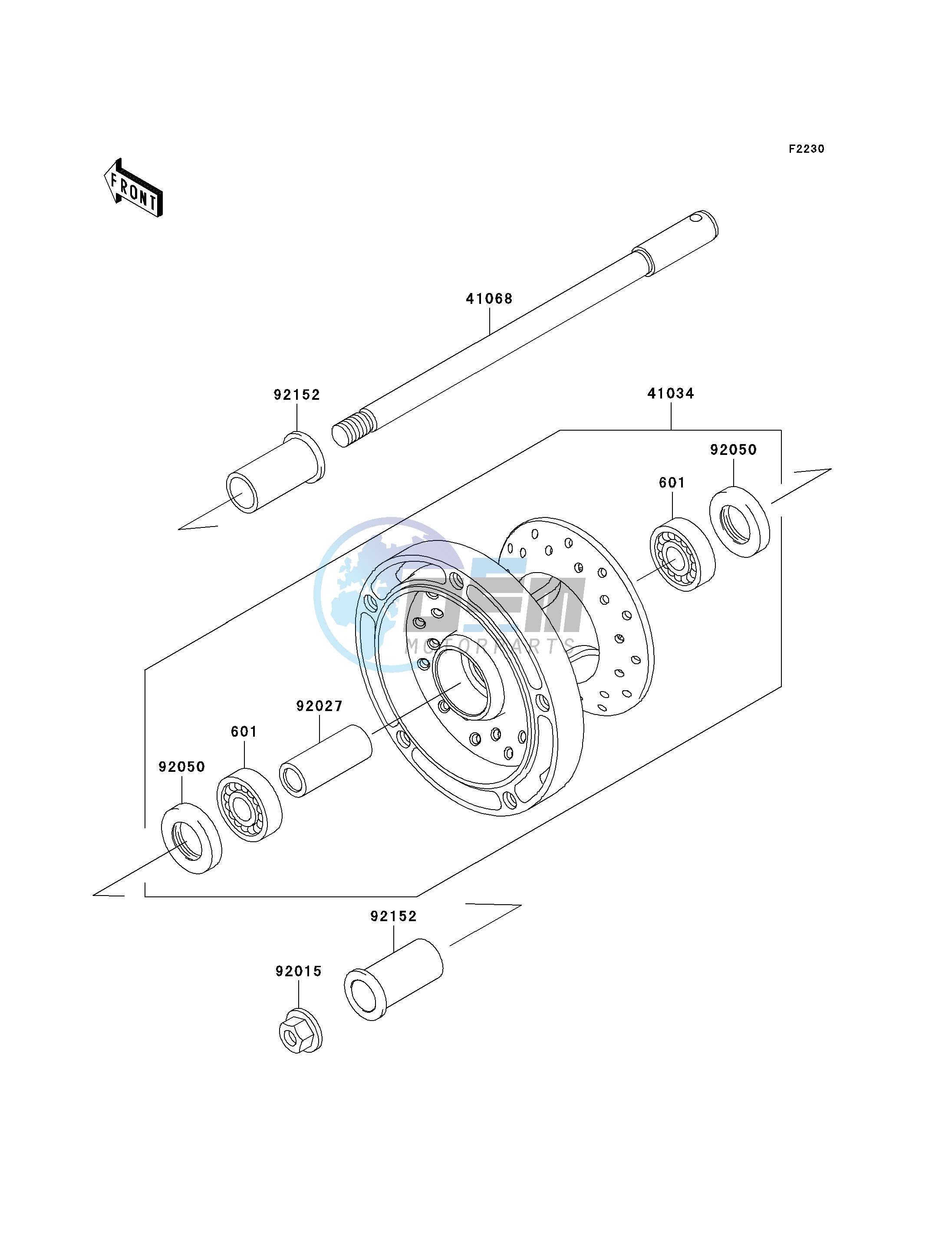 FRONT WHEEL