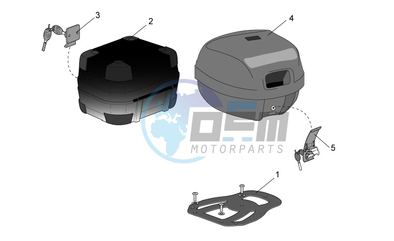 Acc. - Top/cases side cases