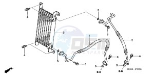 TRX680FAC drawing OIL COOLER