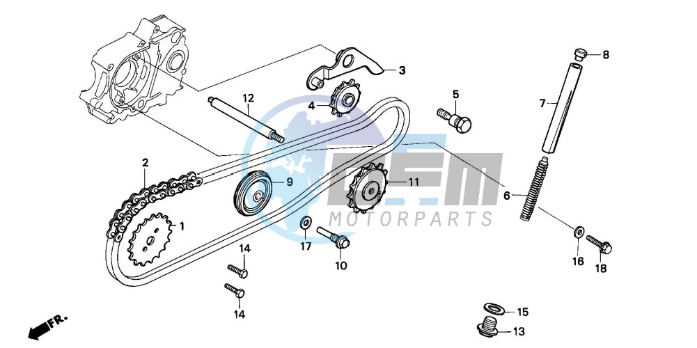 CAM CHAIN/ TENSIONER