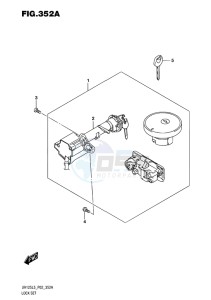 UH125 ABS BURGMAN EU drawing LOCK SET