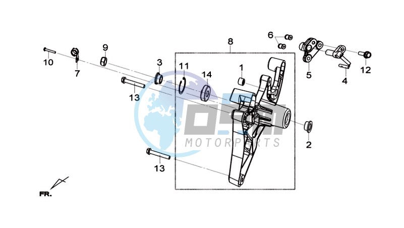 REAR FORK - REAR SUSPENSION