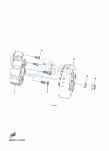 YFZ50 (BW4G) drawing GENERATOR