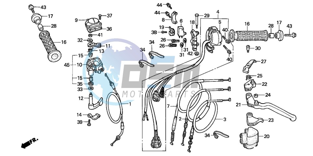 HANDLE LEVER/SWITCH/CABLE