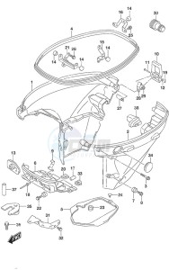 DF 25A drawing Side Cover Remote Control