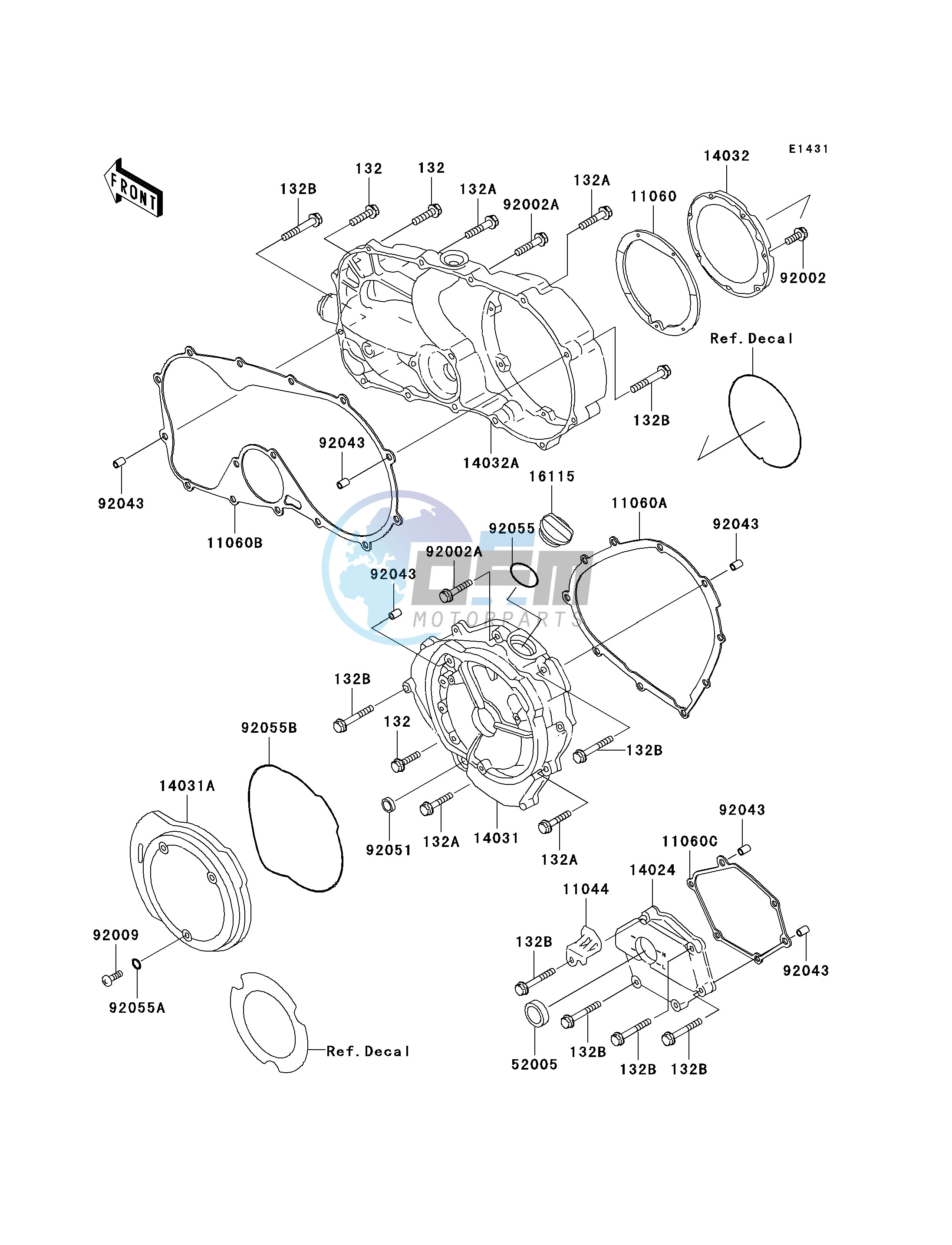 ENGINE COVER-- S- -