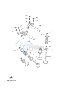 YXM700E YXM700PE MP 700 EPS (1XPC) drawing VALVE