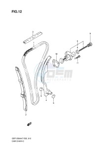 GSF-1250 BANDIT EU drawing CAM CHAIN