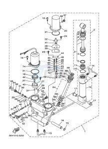 Z300TXRD drawing POWER-TILT-ASSEMBLY-1