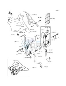 KX 125 K [KX125] (K1) [KX125] drawing RADIATOR