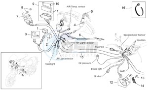 ETV 1000 Capo Nord Capo Nord drawing Electrical system I