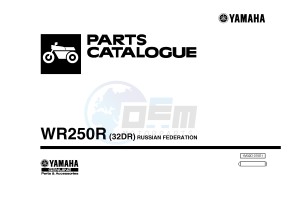 WR250R (32DR) drawing .1-Front-Page