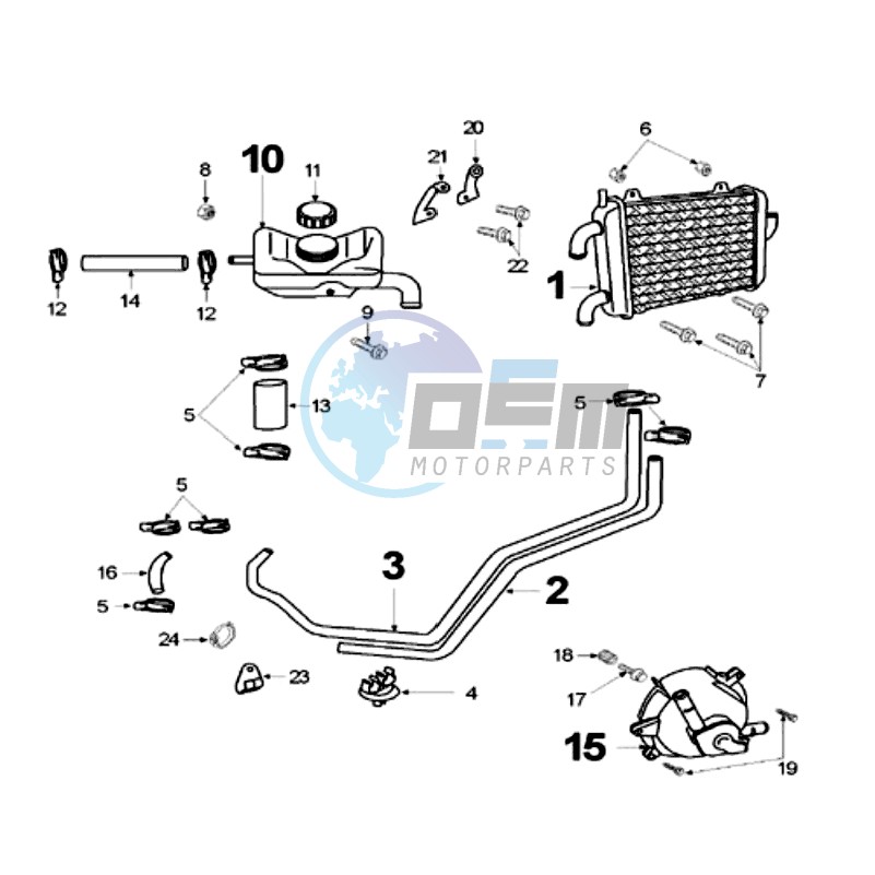 COOLING CIRCUIT WITH PLUG