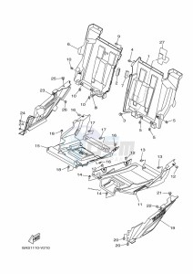 YXZ1000ET YXZ1000R SS (BAST) drawing SIDE COVER